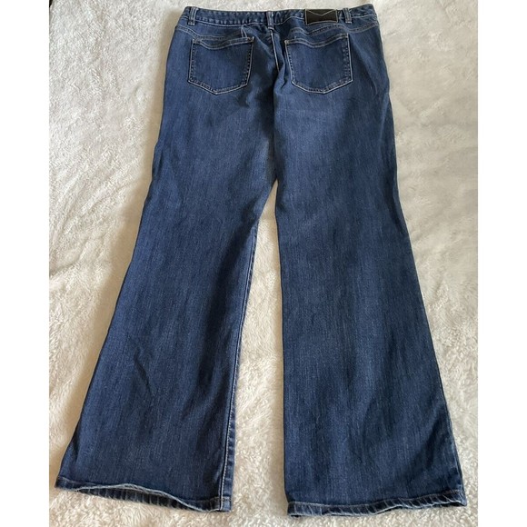 Michael Kors Bootcut Blue Jeans Womans Size 14 - Picture 2 of 8